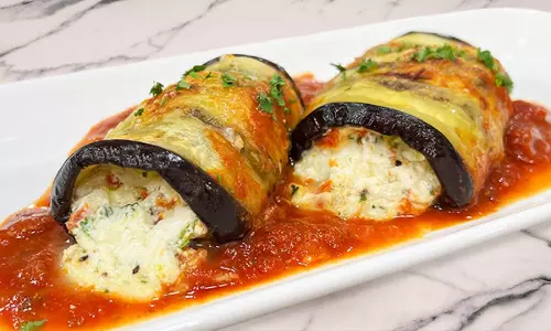 Eggplant रोलाडे रेसिपी Eggplant रोलाडे रेसिपी