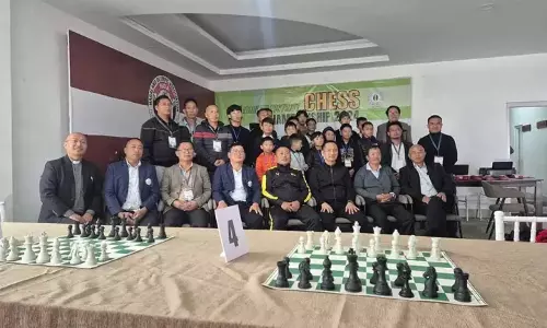 Nagaland : चौथी कोहिमा जिला शतरंज चैंपियनशिप शुरू Nagaland : चौथी कोहिमा जिला शतरंज चैंपियनशिप शुरू