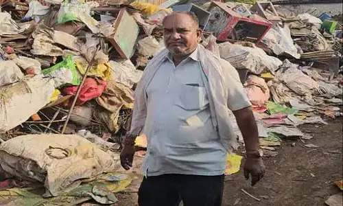 दुर्ग में कबाड़ी गिरफ्तार, चोरी का सामान जब्त