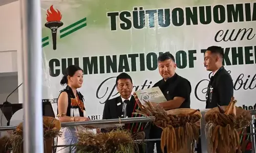 Nagaland : टी. खेल दिवस, टी. खेल एसयू प्लैटिनम जयंती मनाई गई Nagaland : टी. खेल दिवस, टी. खेल एसयू प्लैटिनम जयंती मनाई गई