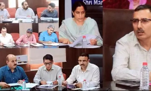 DDC सांबा ने जेजेएम परियोजनाओं की प्रगति की समीक्षा की