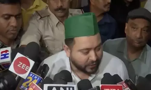 JDU RSS जैसी भाषा बोल रही है: RJD नेता तेजस्वी यादव ने कहा JDU RSS जैसी भाषा बोल रही है: RJD नेता तेजस्वी यादव ने कहा