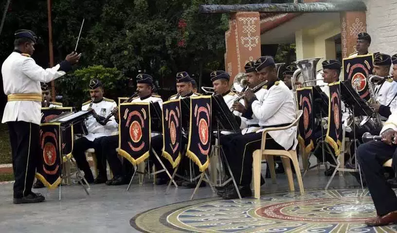 Hyderabad: शिल्परमम में बैंड शो के माध्यम से पुलिस शहीदों को श्रद्धांजलि