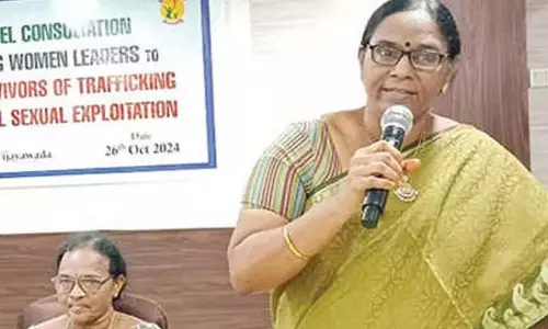 Andhra: महिला नेताओं ने यौन शोषण के पीड़ितों का समर्थन करने की शपथ ली Andhra: महिला नेताओं ने यौन शोषण के पीड़ितों का समर्थन करने की शपथ ली