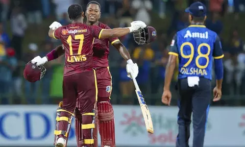 Lewis के शतक से वेस्टइंडीज ने श्रीलंका के खिलाफ वनडे सीरीज जीती Lewis के शतक से वेस्टइंडीज ने श्रीलंका के खिलाफ वनडे सीरीज जीती