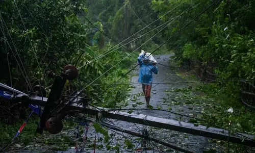 Jajpur जिले में चक्रवात दाना से 58 हजार से अधिक लोग प्रभावित