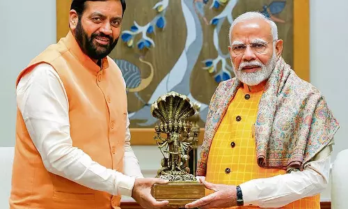 Haryana :  सीएम सैनी ने दिल्ली में पीएम मोदी से मुलाकात की
