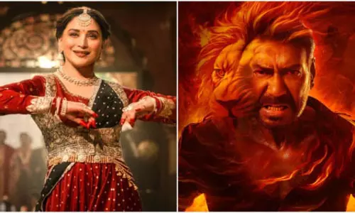 Madhuri Dixit ने भूल भुलैया  3 और सिंघम के क्लैश  के बारे में बात की