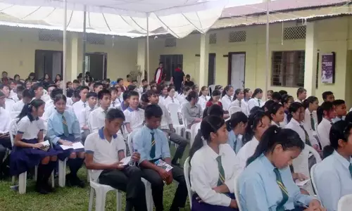 Nagaland : टीकेएम ने मानव संसाधन विकास पर सेमिनार आयोजित किया Nagaland : टीकेएम ने मानव संसाधन विकास पर सेमिनार आयोजित किया