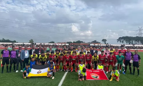 Meghalaya स्टेट लीग की शुरुआत शिलांग लाजोंग ने वासा यूनाइटेड को 9-0 से हराया Meghalaya स्टेट लीग की शुरुआत शिलांग लाजोंग ने वासा यूनाइटेड को 9-0 से हराया