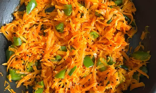 Carrot संभारो रेसिपी Carrot संभारो रेसिपी