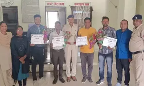 बहादुर युवा हुए सम्मानित, जिसकी वजह से 19 परिवारों में आज है खुशियां