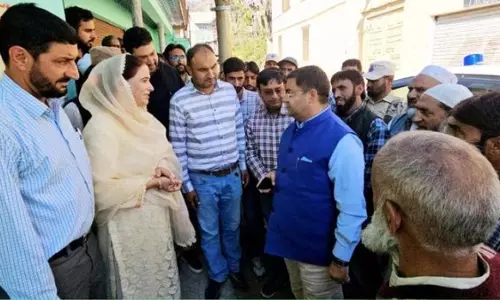 DC किश्तवाड़ ने मॉडल पंचायत लचदयाराम ए में विकासात्मक गतिविधियों की समीक्षा की