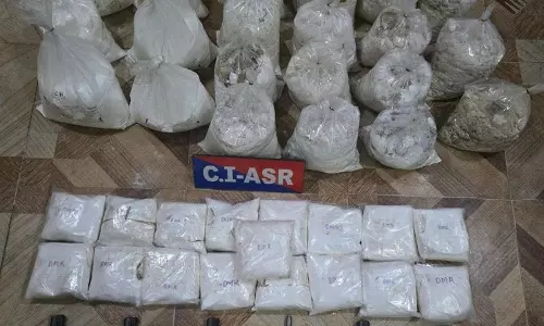 Punjab पुलिस ने सीमा पार से मादक पदार्थ गिरोह का भंडाफोड़ किया