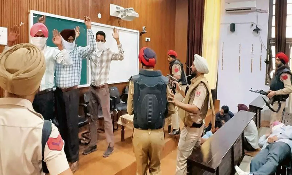 Punjab: मलेरकोटला में पुलिस ने की मॉक ड्रिल