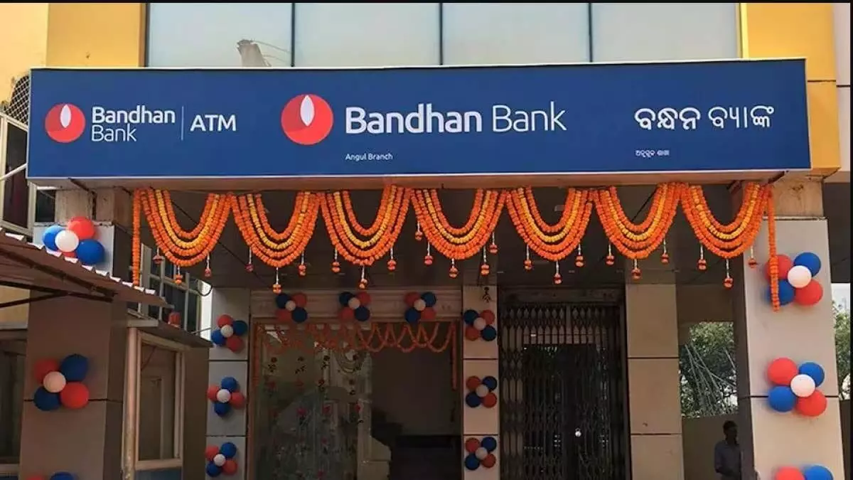 Bandhan Bank का शेयर 8.91% बढ़ा