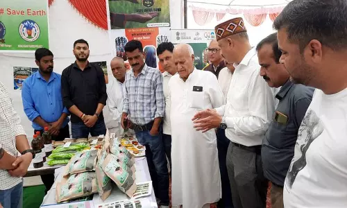 Himachal: कृषि मंत्री ने कांगड़ा के जवाली में किसान मेले का उद्घाटन किया Himachal: कृषि मंत्री ने कांगड़ा के जवाली में किसान मेले का उद्घाटन किया