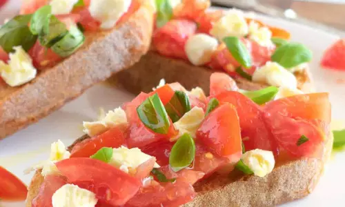 Mozzarella ब्रुशेटा रेसिपी