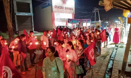 कंप्यूटर अध्यापकों ने कैंडल मार्च निकाला, 3 नवंबर को Gidderbaha में रैली निकालेंगे