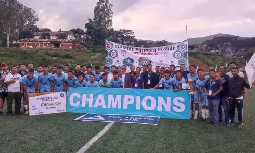Nagaland : पोउ लीजेंड एफसी ने पोउमई प्रीमियर लीग का खिताब जीता Nagaland : पोउ लीजेंड एफसी ने पोउमई प्रीमियर लीग का खिताब जीता