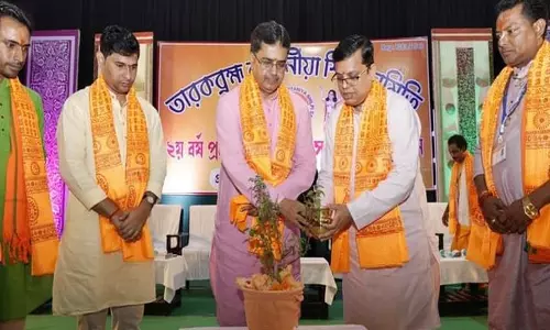त्रिपुरा CM ने राज्य की संस्कृति को संरक्षित करने में विफल रहने के लिए माकपा, कांग्रेस की आलोचना की त्रिपुरा CM ने राज्य की संस्कृति को संरक्षित करने में विफल रहने के लिए माकपा, कांग्रेस की आलोचना की