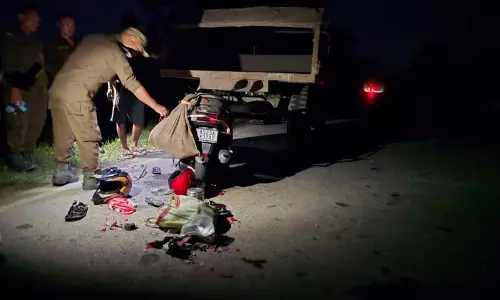 Arunachal में भीषण सड़क हादसा: एक व्यक्ति की मौत, पत्नी गंभीर रूप से घायल