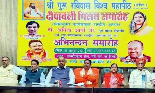 Balbir दिल्ली में रविदास महापीठ के भव्य कार्यक्रम में शामिल हुए