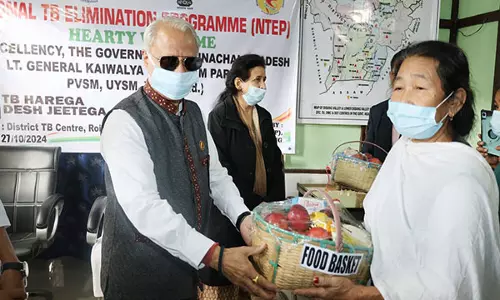 Arunachal के राज्यपाल ने निक्षय मित्र पहल के तहत दो टीबी रोगियों को गोद लिया