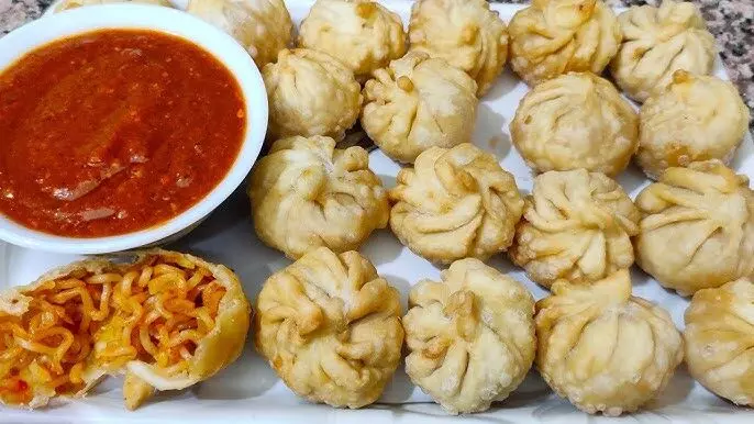 Maggi momos आसान है बनाने का तरीका