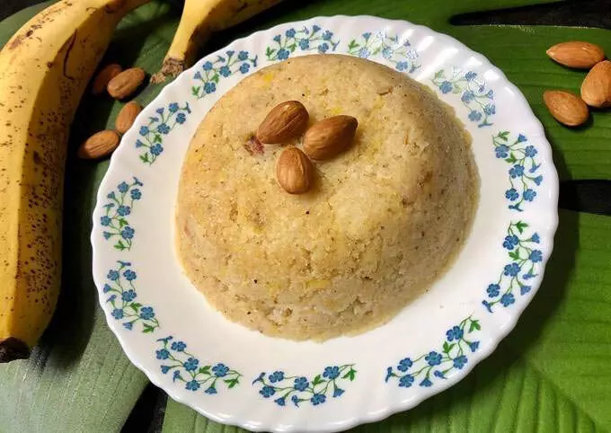 Oats के साथ केले का हलवा रेसिपी