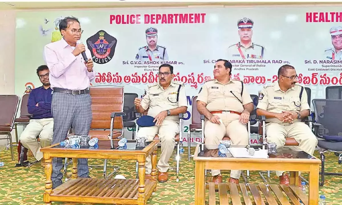 AP: पुलिस के लिए निःशुल्क चिकित्सा शिविर का आयोजन