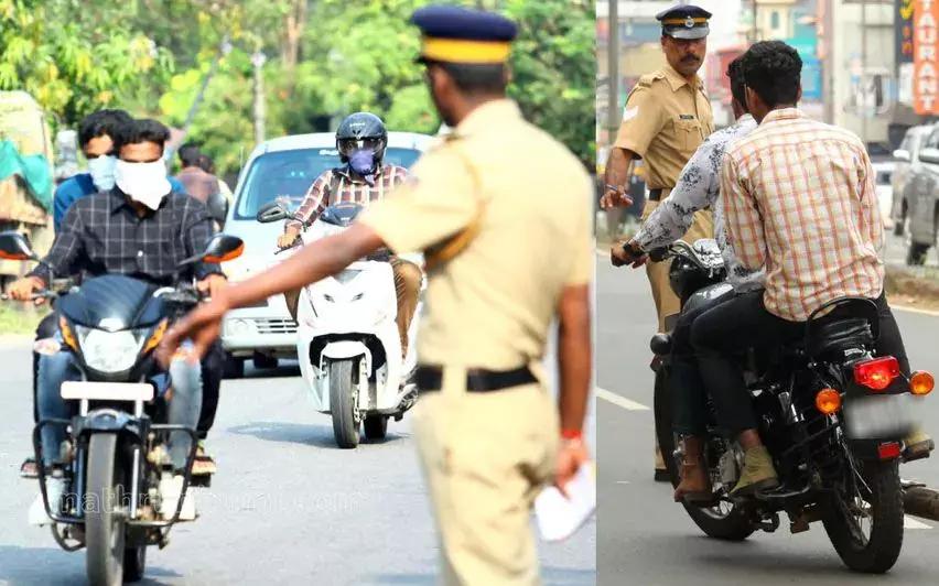 यातायात उल्लंघन के लिए जुर्माना लगाने में Kerala दूसरे स्थान पर