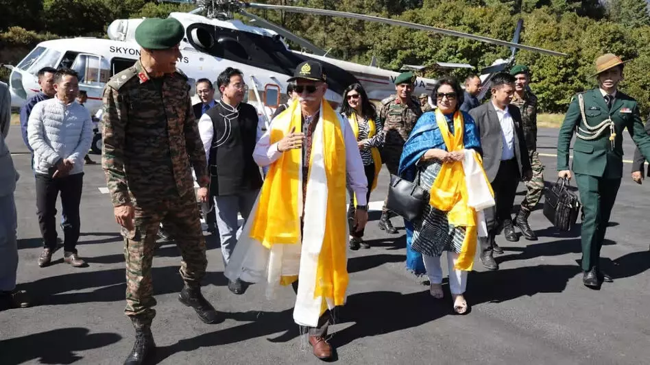 Arunachal के राज्यपाल तवांग में सुरक्षा बलों और सीमावर्ती गांवों से बातचीत करेंगे