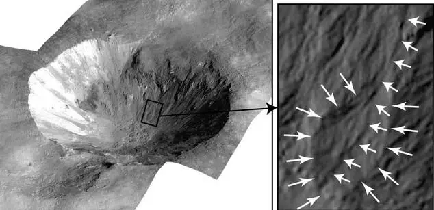 Asteroids वेस्टा की विशेषताओं का कारण संभवतः खारे पानी का होना