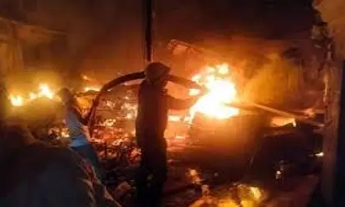 Punjab: कॉस्मेटिक की दुकान में लगी आग