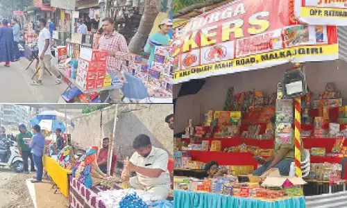 TG: पटाखा व्यापारियों ने सुरक्षा उपायों की अनदेखी की