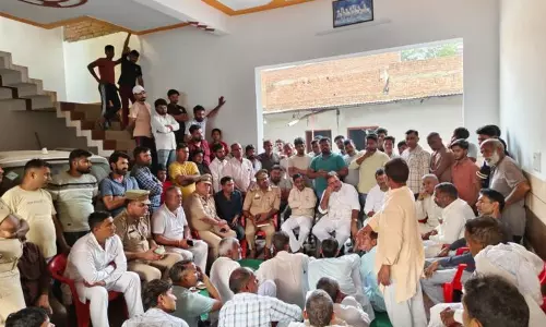 Budhana: लुहसाना में भाजपा नेता उमेश मलिक के नेतृत्व में पंचायत की गई Budhana: लुहसाना में भाजपा नेता उमेश मलिक के नेतृत्व में पंचायत की गई
