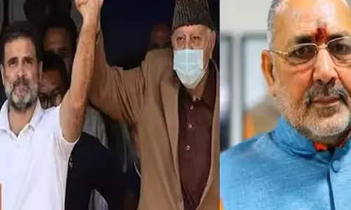 Patna: जम्मू-कश्मीर में आतंकी घटनाओं में हुई बढ़ोतरी पर बोले गिरिराज सिंह