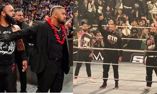 WWE क्राउन ज्वेल में गृहयुद्ध, जिमी और जे उसो के साथ मिले रोमन रेन्स
