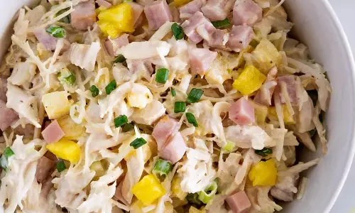 Chicken हवाईयन सलाद रेसिपी Chicken हवाईयन सलाद रेसिपी