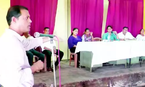 Nuvem ग्राम सभा में भूमि परिवर्तन, प्रवासियों का मुद्दा छाया रहा
