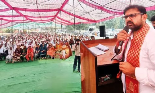 सतीश ने खौड़ का दौरा किया, Budhwal-Girgiyal सड़क पर तारबंदी का शिलान्यास किया