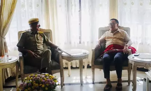Nagaland : ज़ेलियांग ने बीआरटीएफ के साथ केएमए-पेरेन सड़क मुद्दे पर चर्चा की