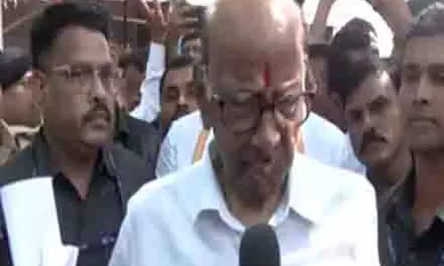 Sharad Pawar ने बारामती की लड़ाई से पहले शांतिपूर्ण चुनाव की वकालत की