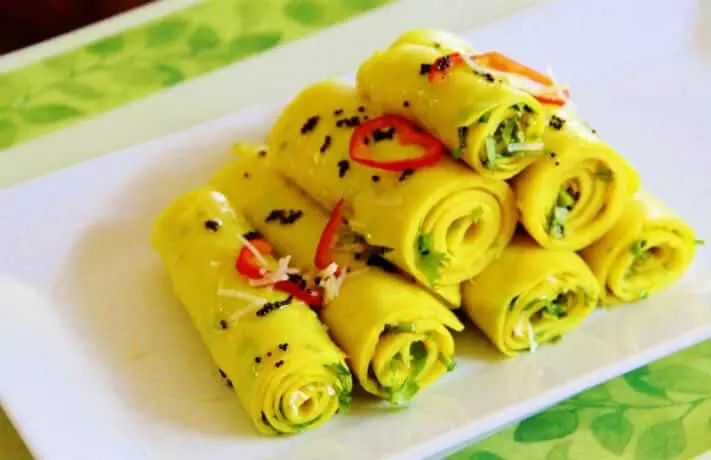 Stuffed खांडवी रेसिपी