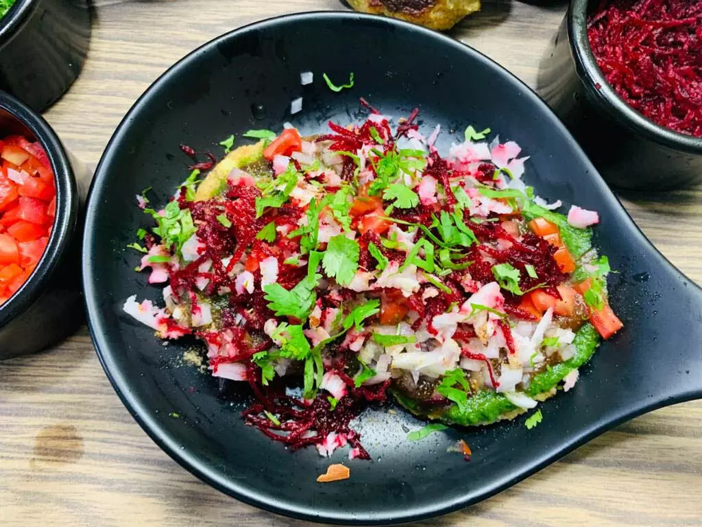 Beetroot और आलू चाट रेसिपी