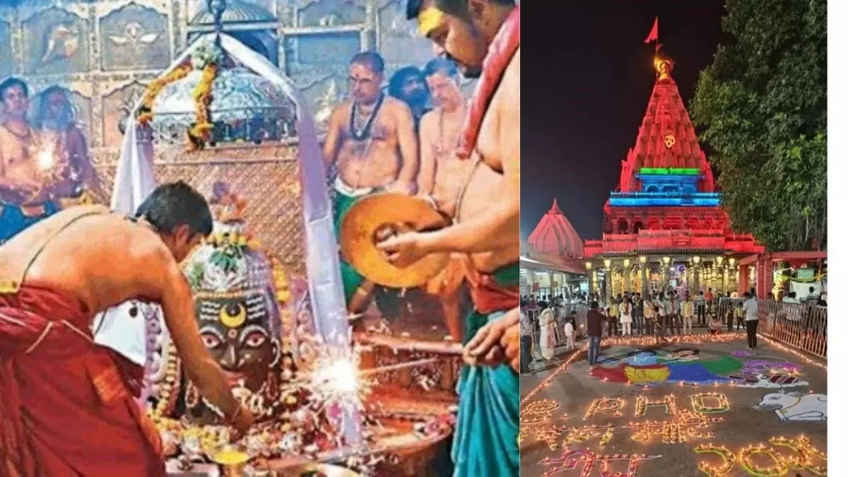 Ujjains के महाकालेश्वर मंदिर में 31 अक्टूबर को दिवाली के लिए तैयारी शुरू