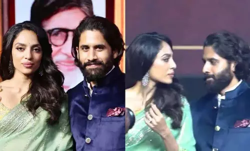 Naga Chaitanya and Shobhita पहली बार एएनआर अवार्ड्स में सार्वजनिक रूप से दिखे Naga Chaitanya and Shobhita पहली बार एएनआर अवार्ड्स में सार्वजनिक रूप से दिखे