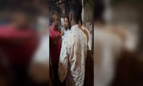 सोसायटी के चेयरमैन ने दीपावली पर लाइट लगाने से रोका, दो पक्ष के लोगों में हुआ हंगामा
