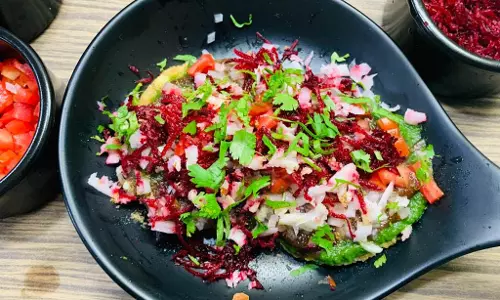 Beetroot और आलू चाट रेसिपी